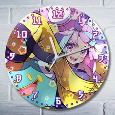 Настенные часы Бруталити покемон - 10387