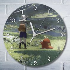 Настенные часы Бруталити покемон - 10389