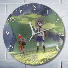 Настенные часы Бруталити покемон - 10390