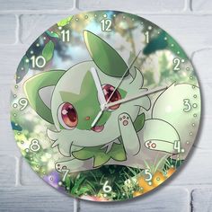 Настенные часы Бруталити покемон - 10393