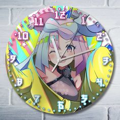 Настенные часы Бруталити покемон - 10398