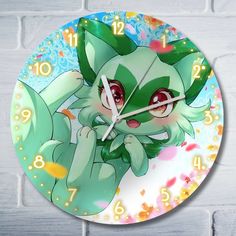 Настенные часы Бруталити покемон - 10407