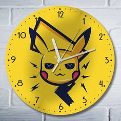 Настенные часы Бруталити покемон - 10409