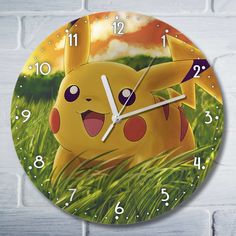 Настенные часы Бруталити покемон - 10412