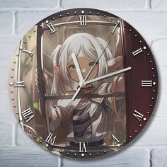 Настенные часы Бруталити провожающая в последний путь Фрирен - 10184