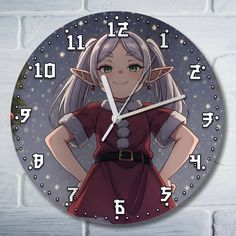 Настенные часы Бруталити провожающая в последний путь Фрирен - 10204