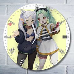 Настенные часы Бруталити провожающая в последний путь Фрирен - 10207