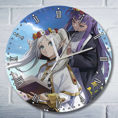 Настенные часы Бруталити провожающая в последний путь Фрирен - 10218