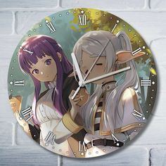 Настенные часы Бруталити провожающая в последний путь Фрирен - 10221