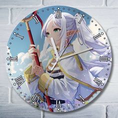 Настенные часы Бруталити провожающая в последний путь Фрирен - 10228