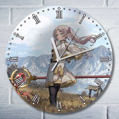 Настенные часы Бруталити провожающая в последний путь Фрирен - 10229