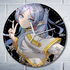 Настенные часы Бруталити провожающая в последний путь Фрирен - 10240