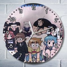 Настенные часы Бруталити Скотт Пилигрим - 10413