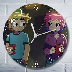 Настенные часы Бруталити Скотт Пилигрим - 10417