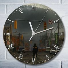 Настенные часы Бруталити игры Alan Wake 2 - 10472