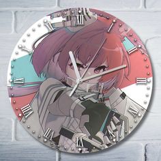 Настенные часы Бруталити игры Arknights - 10294