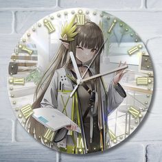 Настенные часы Бруталити игры Arknights - 10298