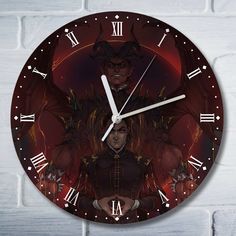 Настенные часы Бруталити игры Baldur`s Gate 3 - 10166