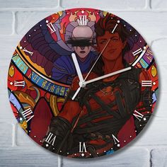 Настенные часы Бруталити игры Baldur`s Gate 3 - 10285