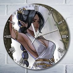 Настенные часы Бруталити игры Baldur`s Gate 3 - 10286