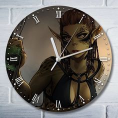 Настенные часы Бруталити игры Baldur`s Gate 3 - 10288