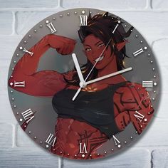 Настенные часы Бруталити игры Baldur`s Gate 3 - 10289