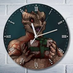 Настенные часы Бруталити игры Baldur`s Gate 3 - 10290