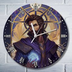 Настенные часы Бруталити игры Baldur`s Gate 3 - 10476