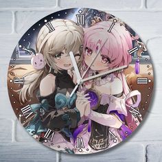 Настенные часы Бруталити игры honkai star rail - 10247