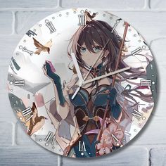 Настенные часы Бруталити игры honkai star rail - 10248