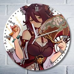 Настенные часы Бруталити игры honkai star rail - 10254