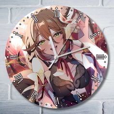 Настенные часы Бруталити игры honkai star rail - 10257