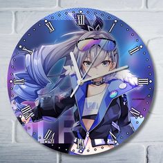Настенные часы Бруталити игры honkai star rail - 10259