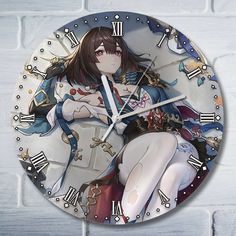 Настенные часы Бруталити игры honkai star rail - 10261