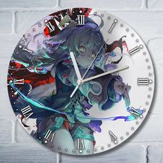 Настенные часы Бруталити игры honkai star rail - 10265