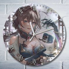 Настенные часы Бруталити игры honkai star rail - 10268