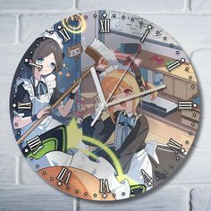 Настенные часы Бруталити игры honkai star rail - 10276