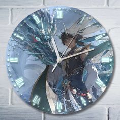 Настенные часы Бруталити игры honkai star rail - 10319