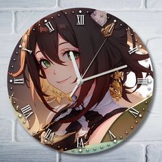 Настенные часы Бруталити игры honkai star rail - 10322