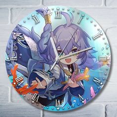 Настенные часы Бруталити игры honkai star rail - 10325