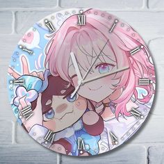 Настенные часы Бруталити игры honkai star rail - 10328