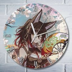 Настенные часы Бруталити игры honkai star rail - 10329