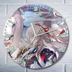 Настенные часы Бруталити игры honkai star rail - 10330