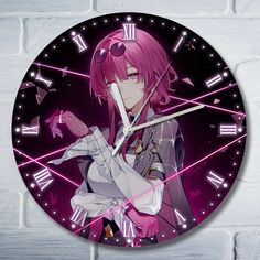 Настенные часы Бруталити игры honkai star rail - 10332