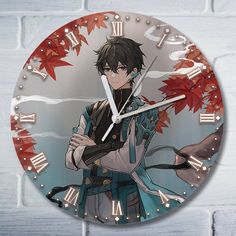 Настенные часы Бруталити игры honkai star rail - 10333