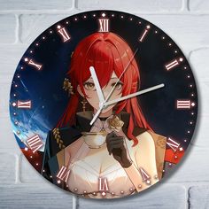 Настенные часы Бруталити игры honkai star rail - 10335