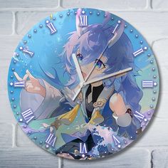 Настенные часы Бруталити игры honkai star rail - 10341