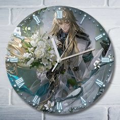 Настенные часы Бруталити игры honkai star rail - 10344