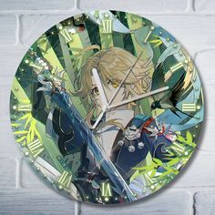 Настенные часы Бруталити игры honkai star rail - 10345