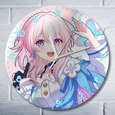 Настенные часы Бруталити игры honkai star rail - 10346